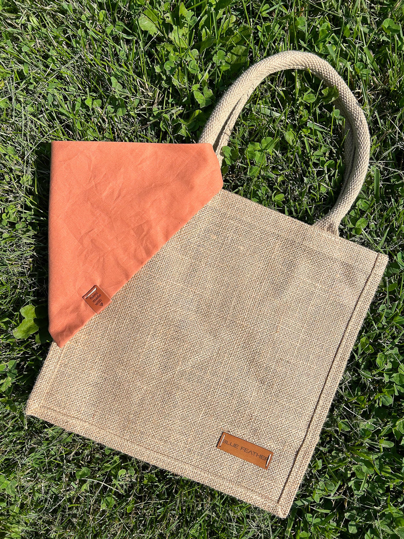 Medium YUTE Bag with Chic Cotton Handles - Effortless Style on the Go!