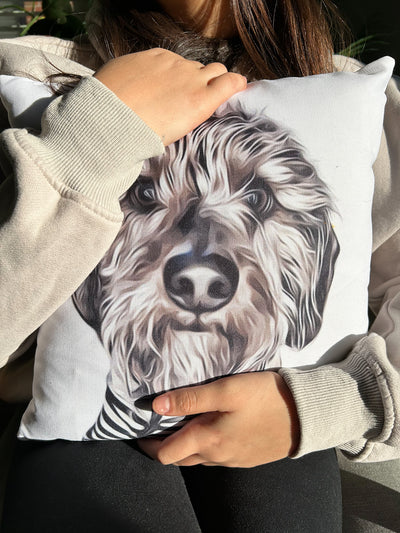 Custom dog Pillow, ,Custom Pet Pillow, Personalized dog pillow, Dog Mom gift idea, Dog Lovers Gift, Dog Memorial, Pet loss gift