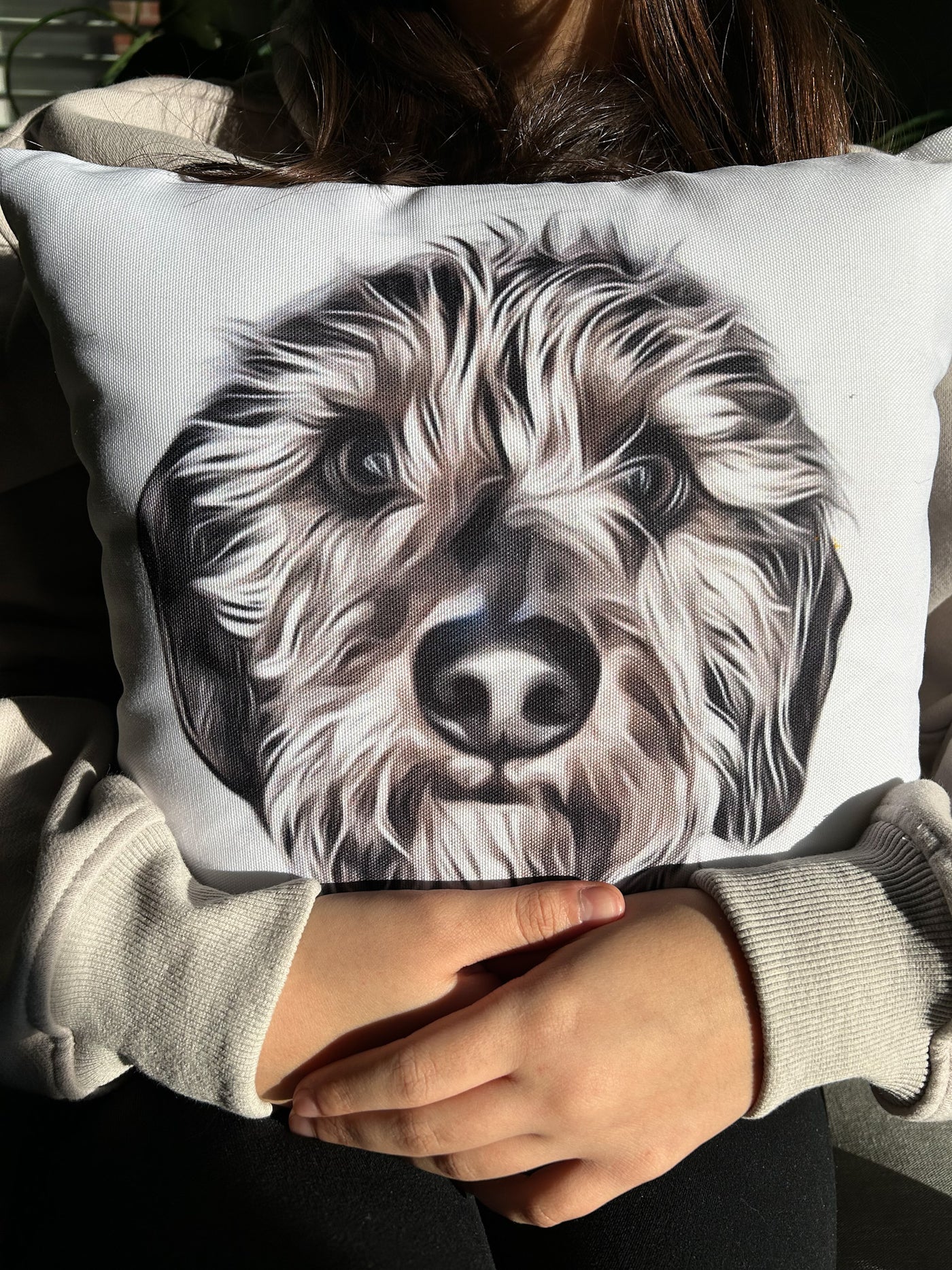 Custom dog Pillow, ,Custom Pet Pillow, Personalized dog pillow, Dog Mom gift idea, Dog Lovers Gift, Dog Memorial, Pet loss gift